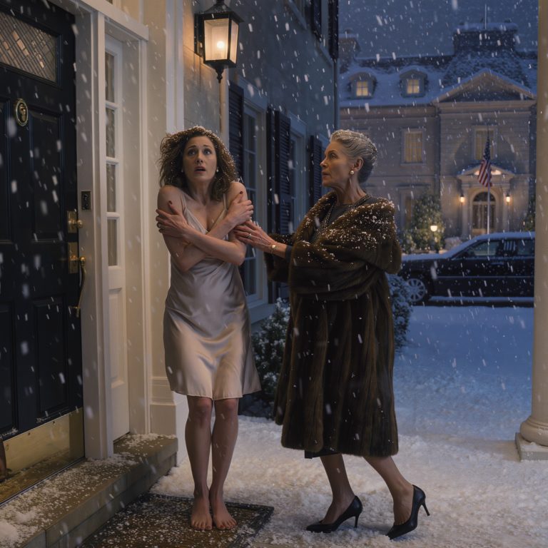 „Wracaj do swoich. Mam nadzieję, że nie zamarzniesz na śmierć!” – krzyknął mój mąż, zamykając mnie na ulicy w środku zimy, ubraną jedynie w cienką koszulę nocną.