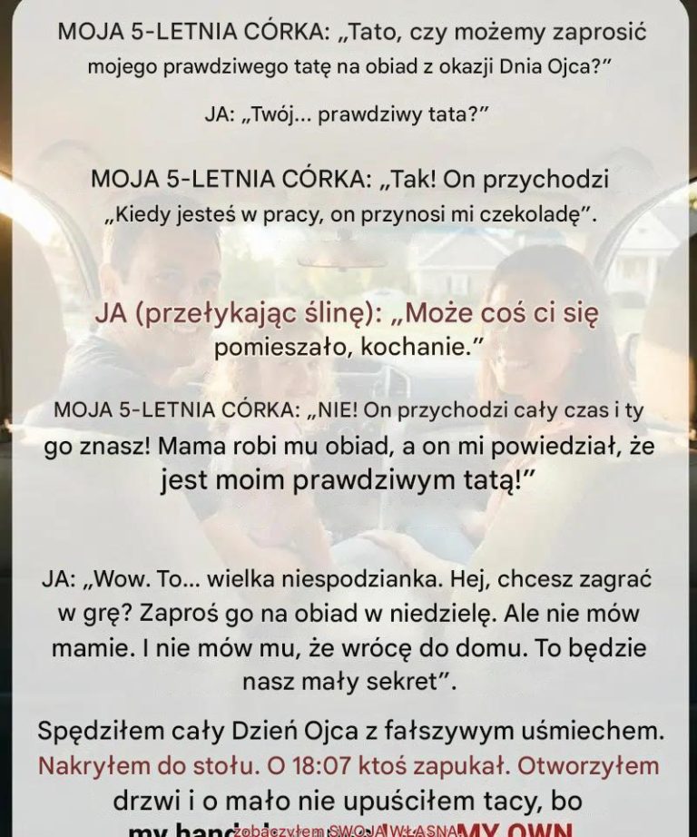 Nieoczekiwane pytanie mojej córki zmieniło nasze plany na Dzień Ojca!