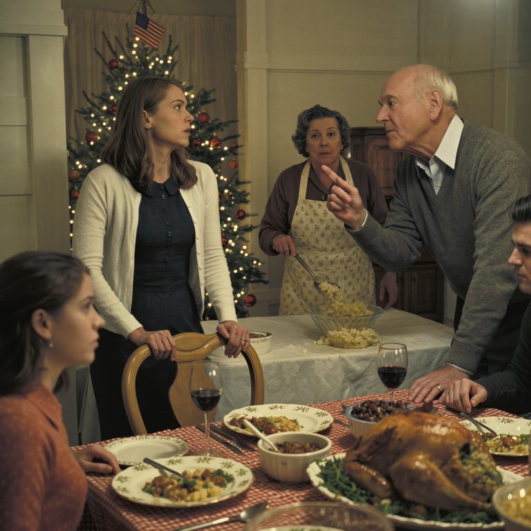 „Wynoś się, jesteś dla mnie martwy” – warknął tata przy świątecznym obiedzie. Mama pokręciła głową. „Przestań zawstydzać siostrę”. Uśmiechnąłem się i powiedziałem: „Dobra. Dobra. Nie dzwoń do mnie więcej”. W pokoju zapadła cisza. Następnego ranka… gliny, łzy, chaos.