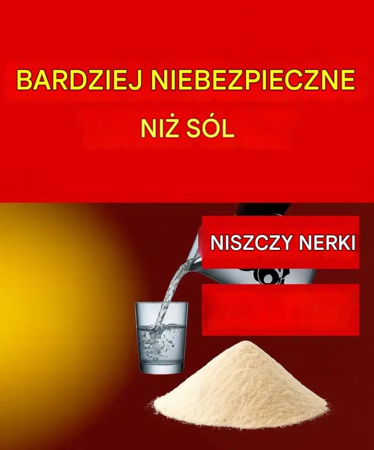 Biała trucizna nr 1, która niszczy nerki (i nie jest to sól)
