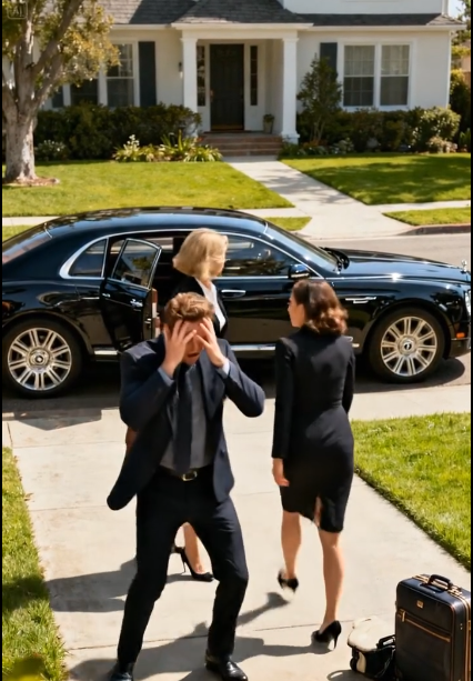 Wróciłam do domu i zastałam męża wyrzucającego moje ubrania na podwórko. „Jesteś zwolniona!” krzyknął. „Teraz jesteś tylko pijawką! Wynoś się z mojego domu!” Nie odebrałam. Po prostu wyjęłam telefon i wykonałam jeden telefon. „Przyjmę to stanowisko” powiedziałam spokojnie. „Ale tylko pod jednym warunkiem – zwolnij Roberta”. Trzydzieści minut później podjechał czarny luksusowy samochód. Sekretarka prezesa wysiadła, podeszła prosto do mnie i ukłoniła się. „Prezes zgadza się na pani warunki, proszę pani. Proszę podpisać kontrakt”. Mój mąż zamarł…