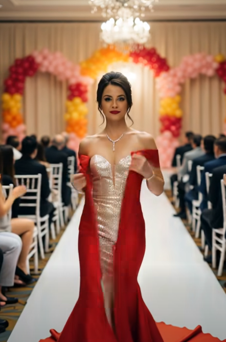 Moja przyszła teściowa powiedziała, że ​​nie mogę założyć białej sukni na ślub, bo urodziłam dziecko przed ślubem. Zwróciła mi piękną suknię w kolorze kości słoniowej i zmusiła do założenia tandetnej czerwonej. Nie protestowałam. Zamiast tego, po prostu się uśmiechnęłam i zgodziłam, ale miałam plan. Przy ołtarzu, kiedy zdjęłam tę czerwoną suknię przed wszystkimi, a wszyscy moi goście wstali,