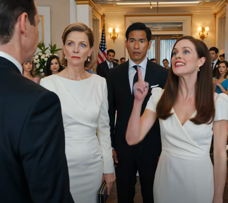 Kiedy moja rozpieszczona synowa zobaczyła mnie na ślubie wnuczki, krzyknęła: „Ta nieuprzejma staruszka nie była na liście gości! Pozwoliliście komuś tu wejść? Natychmiast zawołajcie właściciela!”. Milczałam. Kierownik odwrócił się do mnie: „Pani Anderson, czy mam odwołać ich imprezę w pani klubie wiejskim?”. Opadły im szczęki.