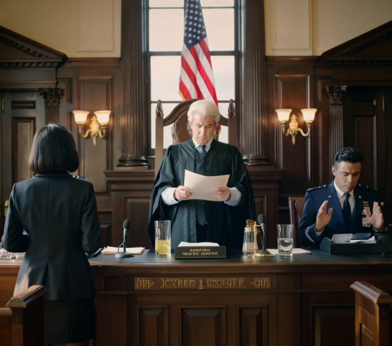 Mój brat wyśmiewał moją służbę w sądzie — aż do momentu, gdy polecenie sędziego zmieniło wszystko… Nazwał ją