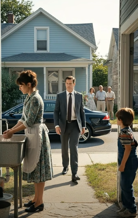 Dziesięć lat wychowywania dziecka bez ojca — wszyscy we wsi się ze mnie naśmiewali, aż pewnego dnia przed moim domem zatrzymał się luksusowy samochód... i ojciec dziecka doprowadził ich wszystkich do płaczu.