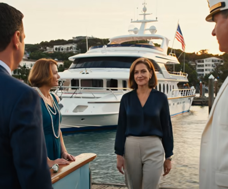 „Ten rejs jest tylko dla udanych rodzin” – oznajmiła mama. Wyciągnąłem kluczyki i powiedziałem: „No cóż, to mój jacht”. Karty pokładowe wypadły jej z rąk…