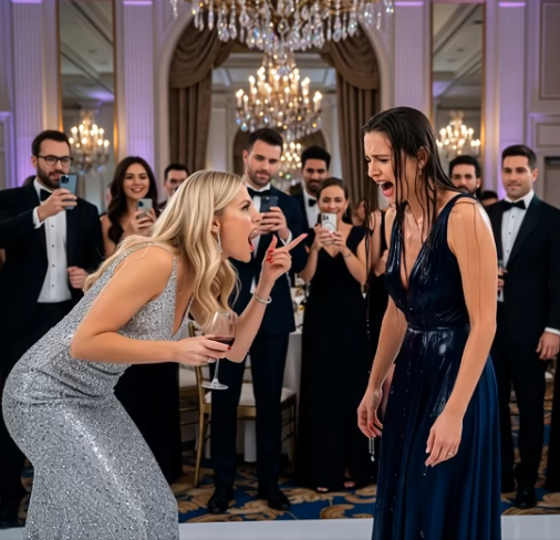 Mój szkolny łobuz oblał mnie winem na naszym zjeździe absolwentów – ale kiedy wszyscy się śmiali, jej mąż wpadł z krzykiem, że ukradła 200 tys. dolarów, a jej „markowa” torba była podróbką