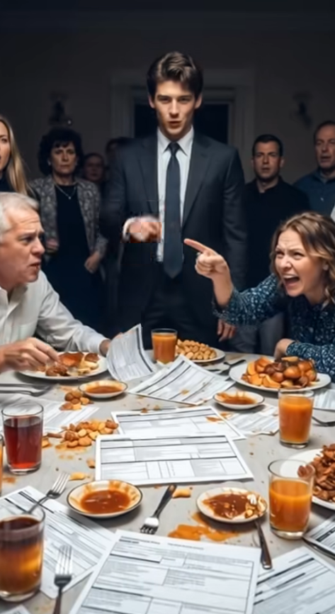 Moja siostra ogłosiła w Święto Dziękczynienia: „Mama i tata podpisują mi dom. Ty nic nie dostaniesz”. Wszyscy wiwatowali. Uśmiechnąłem się i zapytałem: „Tato, mam im powiedzieć, czy ty to zrobisz?”. Opadł mu widelec. Moja siostra krzyknęła: „Co nam powiesz?”.