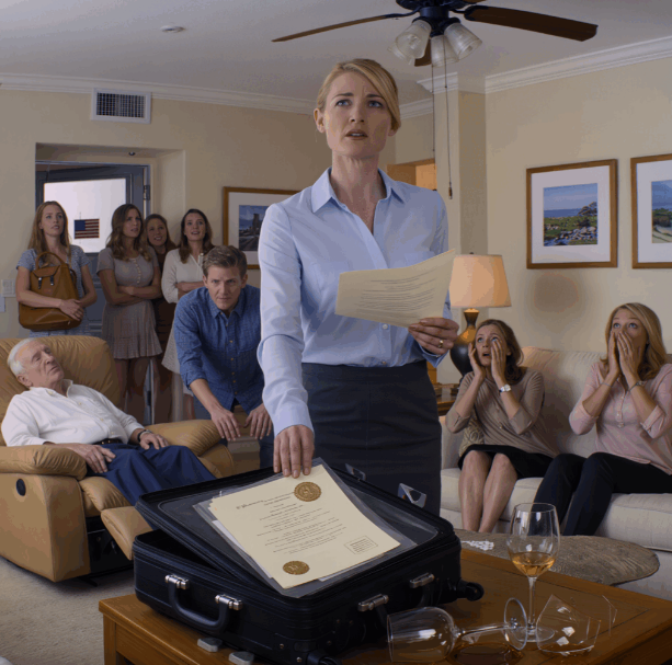 Na spotkaniu spadkowym mój brat z przekonaniem oznajmił: „Mama i tata przekazują mi wszystkie osiem wynajmowanych domów na Florydzie. Teagan, szkoda – nie dostaniesz nic”. Wszyscy wiwatowali. Uśmiechnęłam się tylko i powiedziałam: „Tato… naprawdę nie wiesz, prawda?”. Zamarł, jakby serce mu stanęło. Mój brat krzyknął: „Wiesz… co?”.