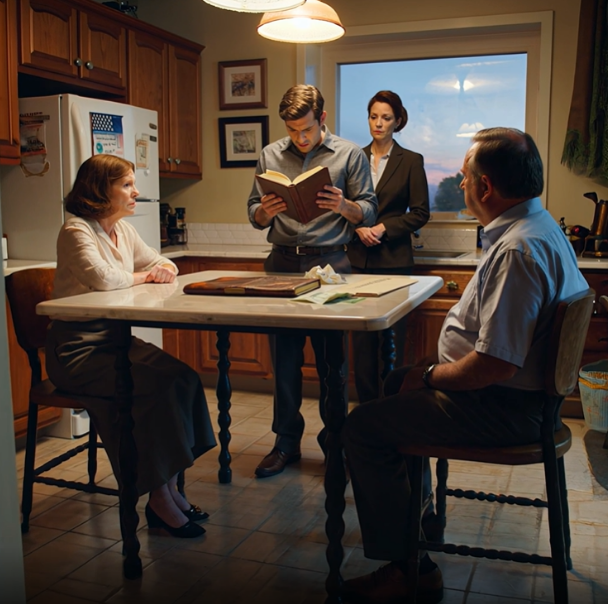 Moja synowa rzuciła na stół banknot 8000 dolarów i krzyknęła z wściekłością: „To koniec. Albo zapłacisz, albo oboje traficie do domu opieki”. Wtedy mój mąż, który milczał, powoli wstał, poprawił garnitur i spojrzał synowi głęboko w oczy, a jego własne przepełnił smutek. Nikt nie mógł przewidzieć, co się stanie później.