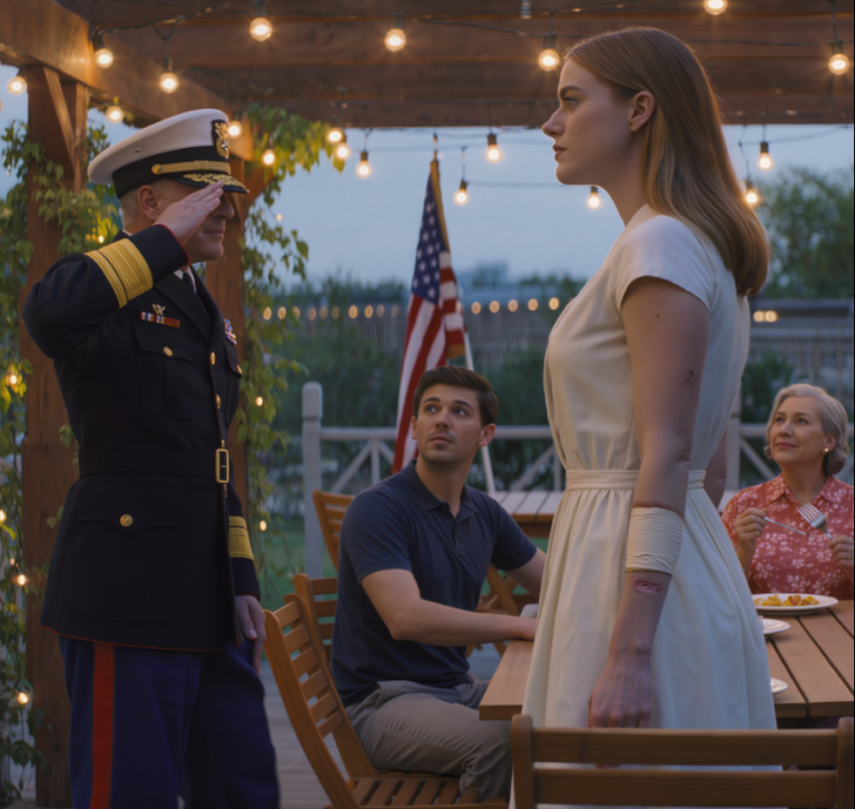 „Czemu nie zakryjesz tej blizny?” – zapytał mój brat na tyle głośno, że przerwał śmiech pod pergolą mojej ciotki. „Nikt nie chce tego oglądać, kiedy jemy”.