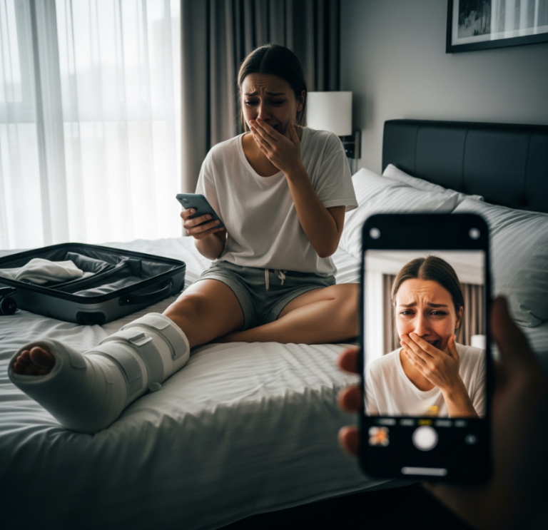 Twierdzili, że z moją córką wszystko w porządku, podczas gdy szlochała z powodu złamanej nogi — ale moja cicha decyzja o skontaktowaniu się z opieką społeczną ujawniła prawdę i pozostawiła moją rodzinę zdesperowaną i bezsilną