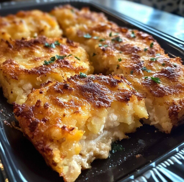 Zapiekanka z kurczakiem i plackami ziemniaczanymi!!!!