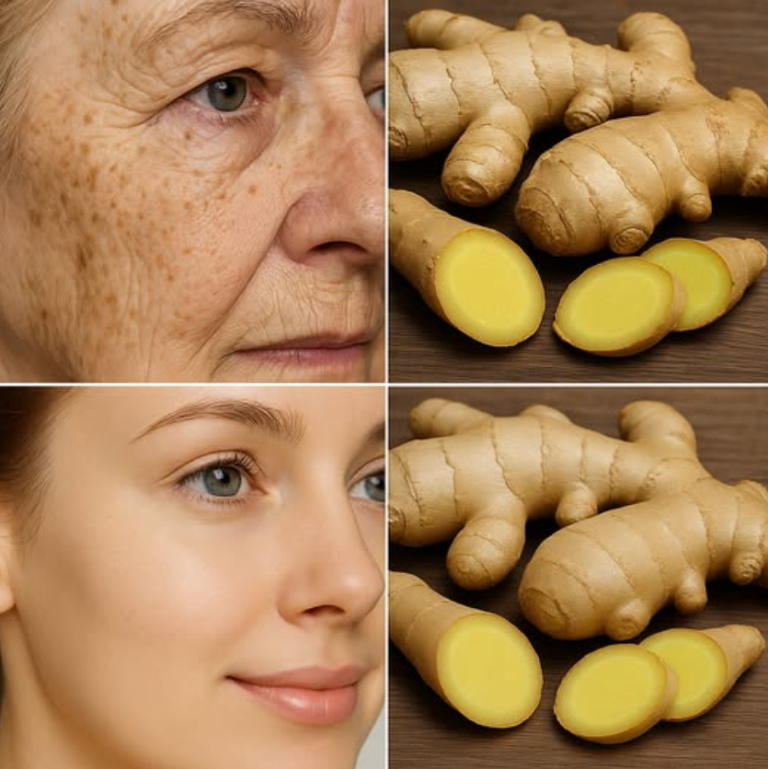 Imbir: naturalny sekret młodej skóry!