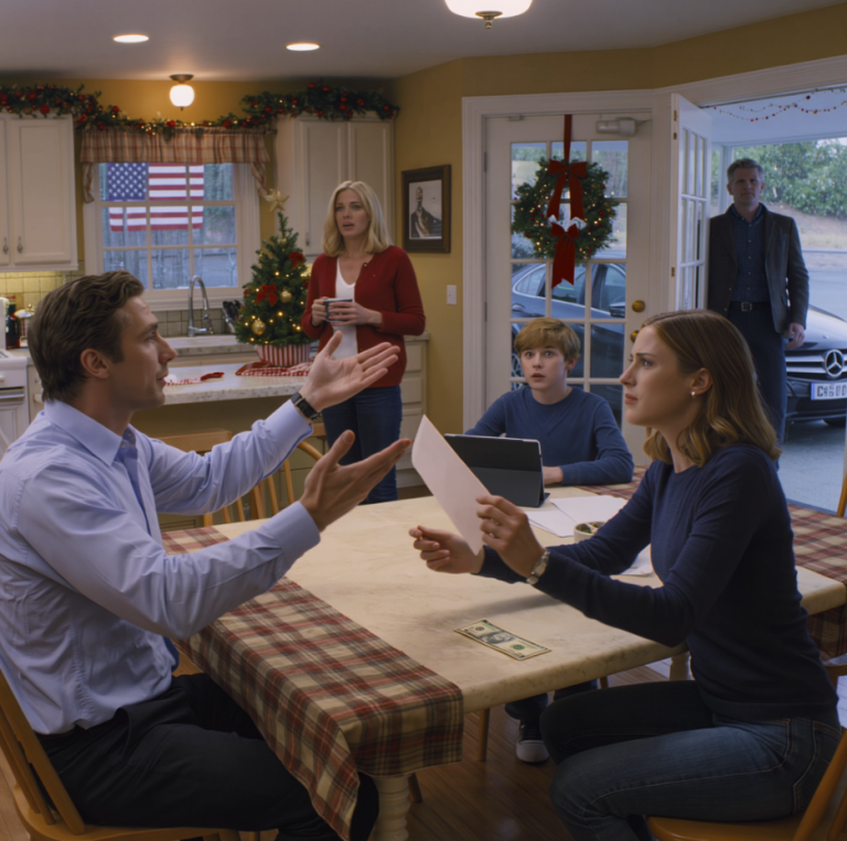 W moje 18. urodziny tata rzucił we mnie 50-dolarowym banknotem i powiedział: „Wynoś się, mam dość płacenia za coś, za co nigdy nie byłem odpowiedzialny”. Uznał to za ostateczną zniewagę. Podniosłem banknot, uśmiechnąłem się i podałem mu zaklejoną kopertę, którą trzymałem od lat. „Wiem” – powiedziałem. „A mój biologiczny ojciec czeka na zewnątrz”.