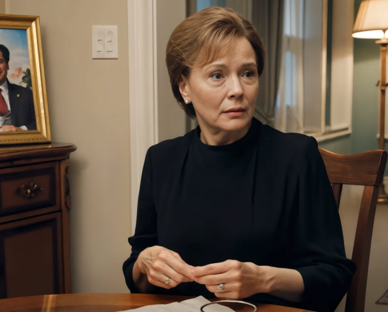 „Skoro twój mąż nie żyje, płacz, pakuj walizki i nigdy nie wracaj!” – warknęła na mnie synowa podczas kolacji. Syn tylko się uśmiechnął i skinął głową. Wyszłam bez słowa. Następnego dnia poszłam do banku i…