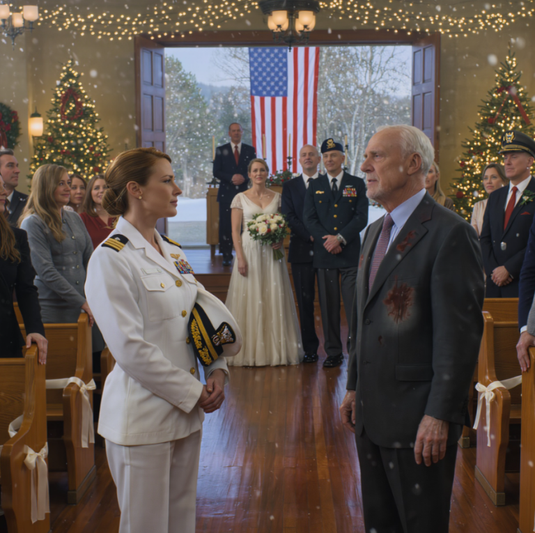 „Zawsze wystawiasz tę rodzinę na pośmiewisko” – powiedział mój tata, kiedy przybyłem na ślub. Wszyscy się śmiali. Ale kiedy wszedłem na ceremonię, orkiestra przestała grać… Urzędnik spojrzał w górę i powiedział: „Proszę wszystkich o powstanie! Admirał jest obecny”