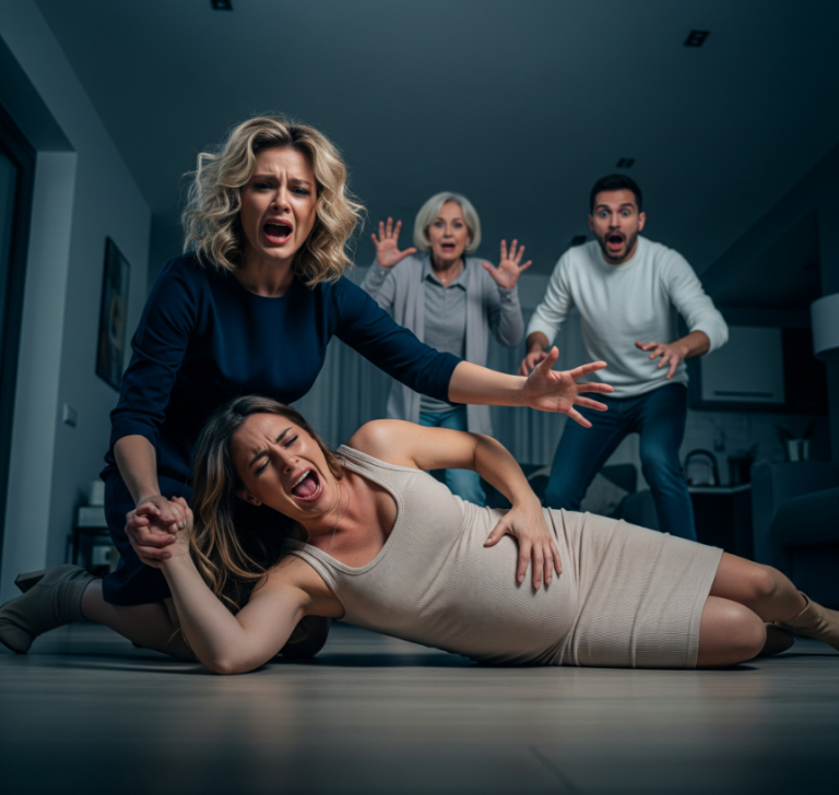 Była piąta rano, a ja, będąc w ósmym miesiącu ciąży, obudziłam się, gdy ryk mojego męża wstrząsnął całym domem: „Wstawaj i ugotuj dla moich rodziców!”. Jego rodzice rechotali, kpiąc ze mnie, a jego siostra patrzyła na mnie z obrzydzeniem. Wysłałam jednego rozpaczliwego SMS-a z prośbą o pomoc – a potem świat pogrążył się w ciemności. To, co nastąpiło, zszokowało wszystkich.