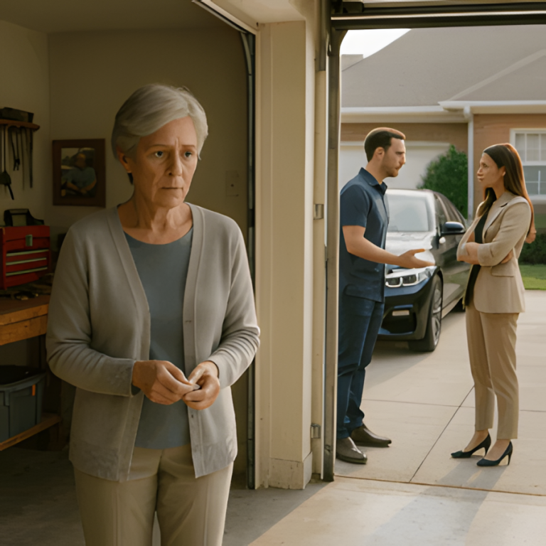 Mój syn sprzedał samochód mojego zmarłego męża, żeby pojechać nim do Paryża — wtedy zadzwonił dealer i powiedział: „Proszę pani, musi pani natychmiast przyjechać”.