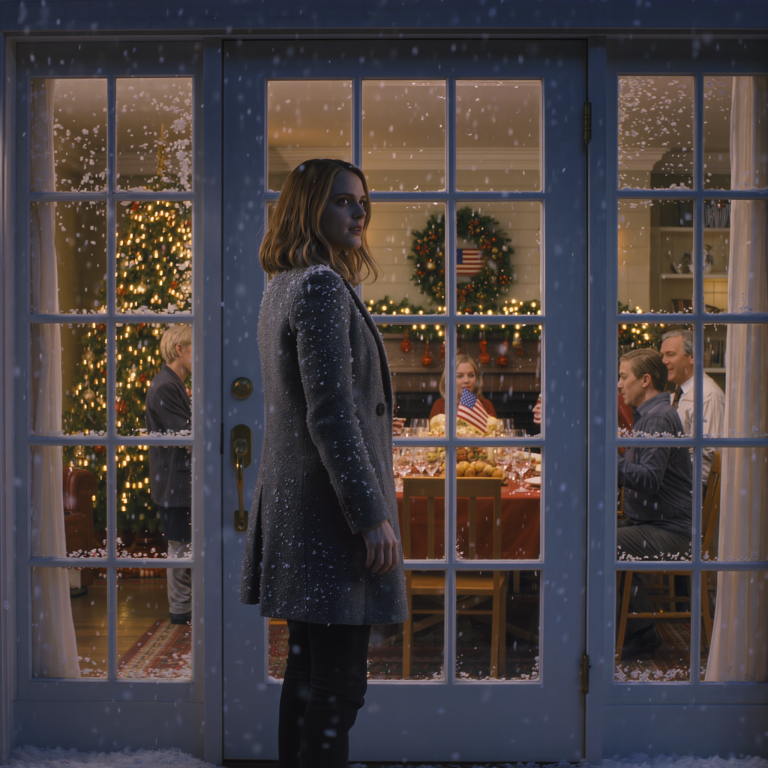 „Nie przychodź, narobisz nam wstydu” – powiedziała mama na święta — po latach płacenia za ich rachunki i tak weszłam… A „wyższy” chłopak mojej siostry spojrzał na mnie i powiedział: „Szefie”.