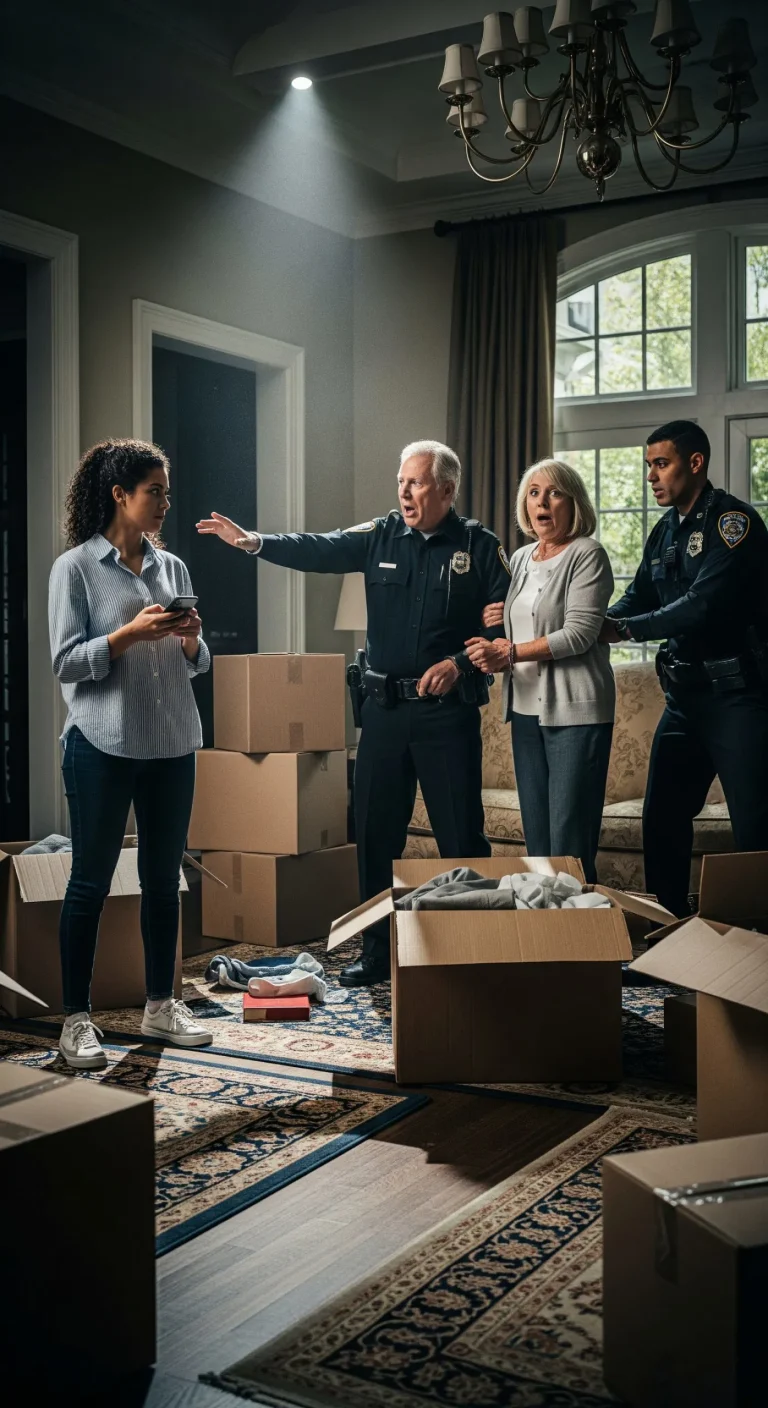 Wróciłem wcześniej do domu i zastałem rodziców pakujących moje rzeczy – mówiąc, że „pomagają” mi przeprowadzić się do maleńkiego kawalerki, podczas gdy mój brat i jego ciężarna żona zajęli mój duży dom. „Nie potrzebujesz aż tyle miejsca” – śmiali się. Wtedy zadzwoniłem na policję.