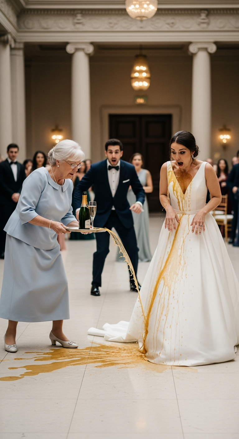 Żona mojego syna uderzyła mnie i nazwała „głupią” na ślubie mojego syna. Nie wiedziała, że ​​jestem jego matką. Wtedy mój syn odwrócił się do niej, a jego głos był lodowaty: „Co ty zrobiłaś?”