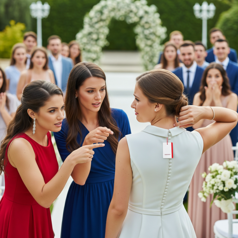 Myśleli, że mogą mnie zawstydzić sukienką, którą uznali za tandetną, ale kiedy metka ujawniła prawdę i dowiedzieli się, że ją zaprojektowałam, wstyd obrócił się przeciwko nim.