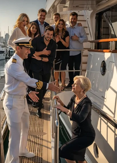 „Nie pojedziesz na tę wycieczkę” – oznajmiła siostra mojego męża. Na liście gości wpisała moje nazwisko na nazwisko swojej nauczycielki jogi. Przy wejściu na pokład roześmiała się i kazała mi wyjść. Wszyscy mnie zignorowali – nawet mój mąż. Ale załoga uśmiechnęła się i powiedziała: „Witaj na pokładzie, właścicielu”.