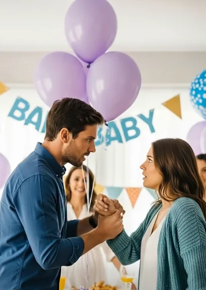 Wszystko na baby shower u mojej najlepszej przyjaciółki wydawało się idealne – aż do momentu, gdy mój mąż nachylił się i szepnął: „Musimy stąd wyjść. Natychmiast”. Nie powiedział ani słowa, dopóki nie dotarliśmy do samochodu. Wtedy spojrzał na mnie i powiedział: „Naprawdę nie zauważyłaś, prawda?”. To, co powiedział, sprawiło, że serce mi stanęło.