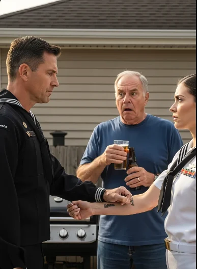 Mój tata przedstawił mnie jako „swojego małego urzędnika”. Wtedy jego stary przyjaciel z marynarki przyjrzał się bliżej — i zdał sobie sprawę, kim naprawdę jestem.