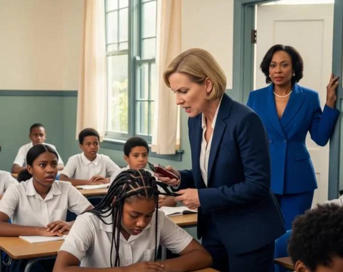 Kiedy nauczyciel wziął do ręki nożyczki, cała klasa zamarła — nikt nie mógł uwierzyć w to, co miało się wydarzyć...