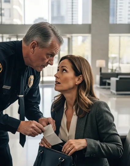 W biurze mojego męża ochroniarz wsunął mi do torby karteczkę. „Chodzi o twojego męża” – wyszeptał. Pobiegłam do domu, trzęsąc się rękami. Myślałam, że chodzi o inną kobietę. Ale pierwszy wers karteczki opisywał sekret tak mroczny, że zmroził mi krew w żyłach i zmienił moje życie na zawsze…