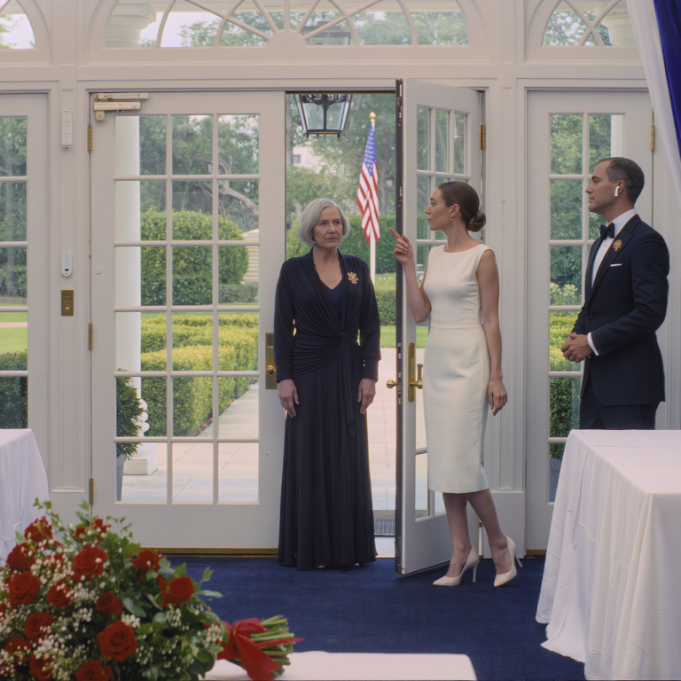 Moja synowa zażądała „rozmowy z właścicielem” z powodu mojej obecności – i to był jej największy błąd. Kiedy niespodziewanie zobaczyła mnie na ślubie mojej wnuczki