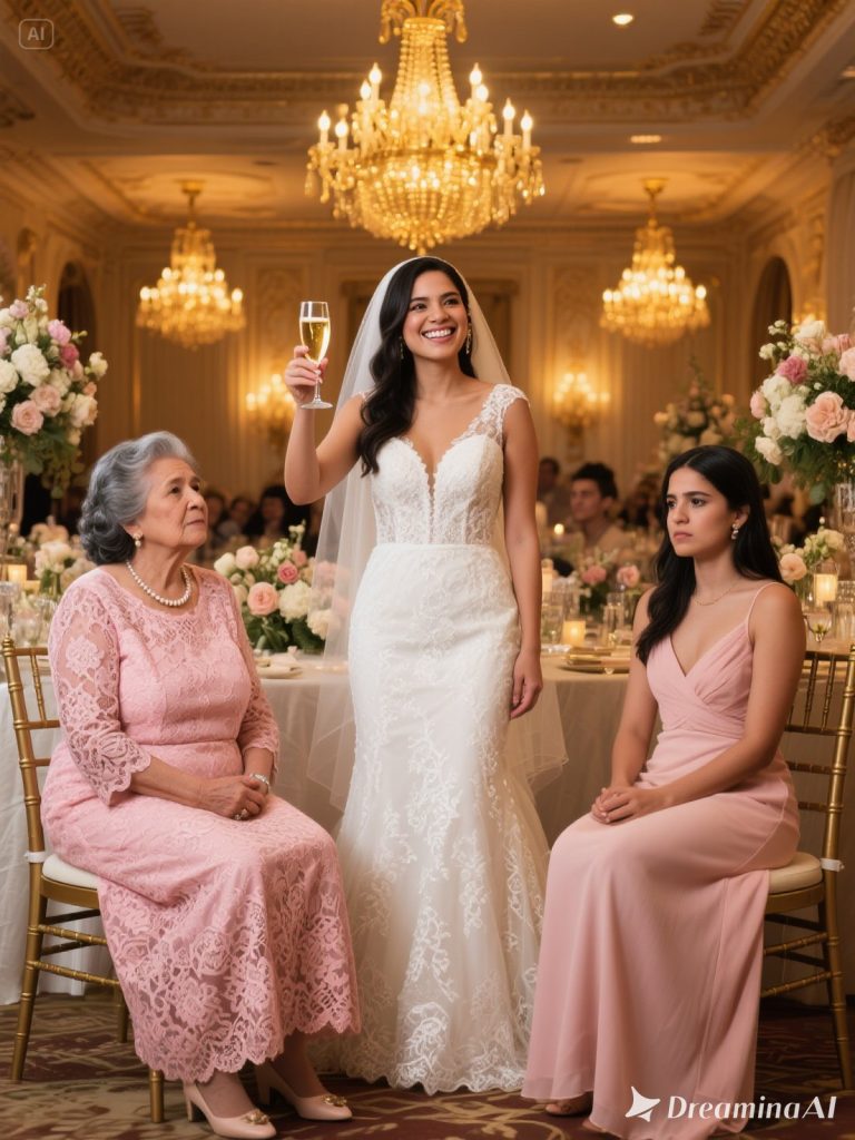 „Matka panny młodej z uśmieszkiem wcisnęła mnie do najgorszego stolika i powiedziała: »Znajdź swoje miejsce«. Nie miała pojęcia, że ​​jestem właścicielką wielomilionowej firmy, która stoi za tym wydarzeniem”.