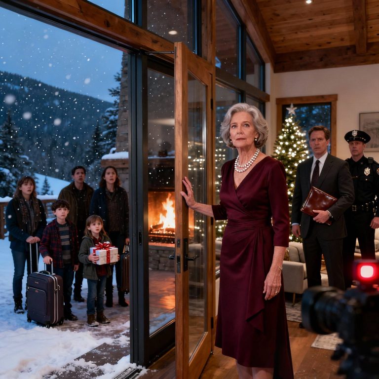 Zapomnieli o mnie na pięć świąt Bożego Narodzenia – więc kupiłem domek w górach za 1,2 miliona dolarów. Tydzień później przyjechali z bagażem, zapasowym kluczem… i znaleźli policjanta, prawnika i wszystkie kamery w ruchu.