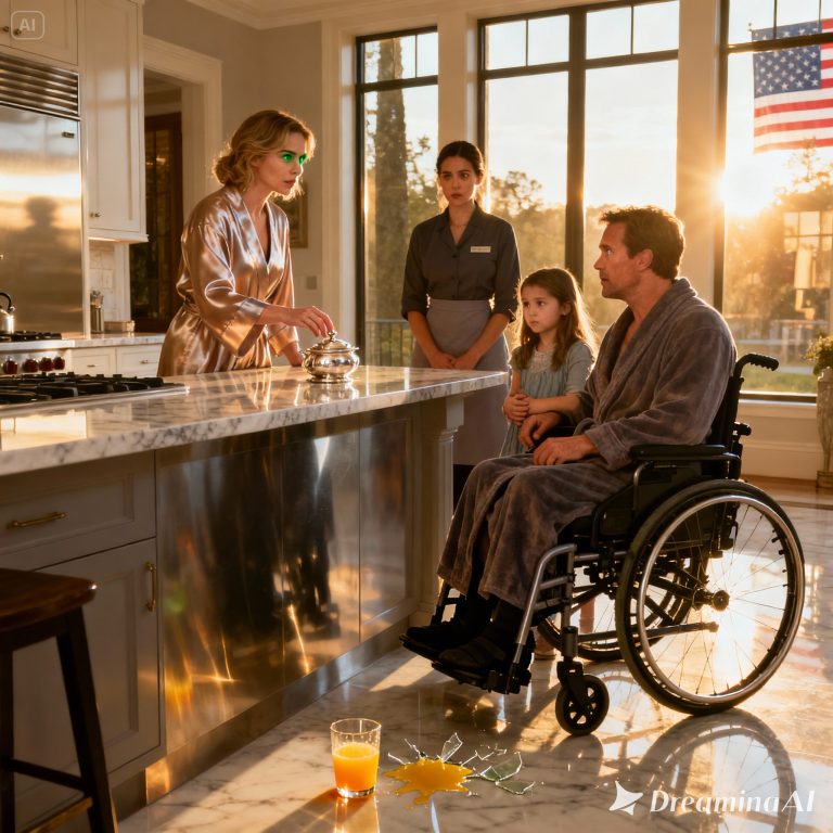 Byłem sparaliżowanym milionerem. Moja narzeczona-anioł karmiła mnie „witaminami” każdego ranka – aż pięciolatka wytrąciła mi szklankę z ręki i wyszeptała: „Ona cię truje”.