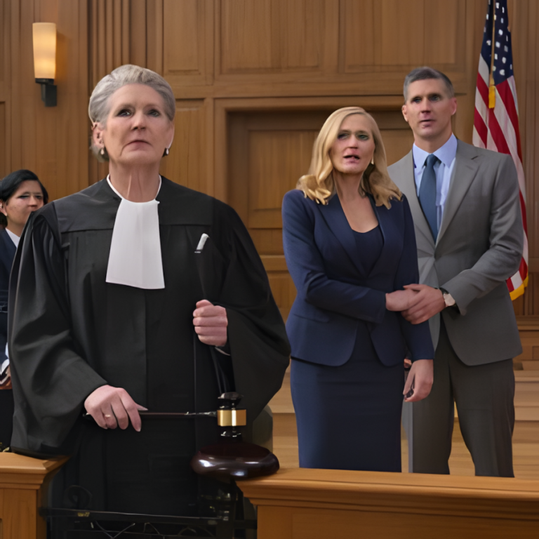 Moja synowa Smιrkᴇd — dziesięć minut później urzędnik sądowy powiedział: „Wszyscy wstańcie i oddajcie hołd sędzi Agnes Parker”, po czym w końcu mnie rozpoznała.