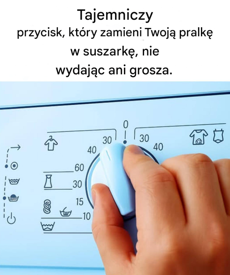 Sekret, dzięki któremu każda pralka zamienia się w suszarkę: oszczędza pieniądze i nie zajmuje miejsca.