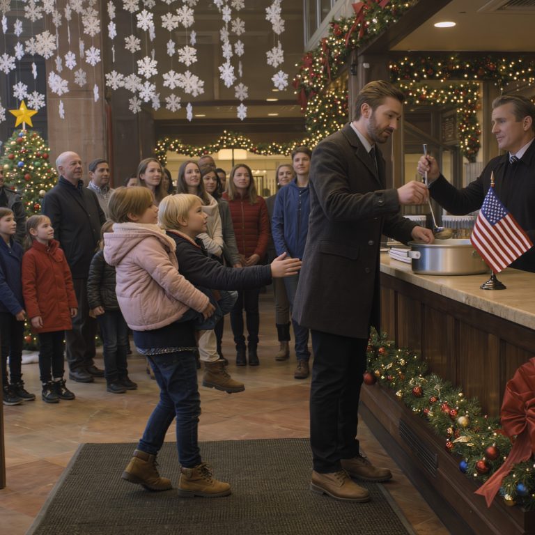 „Proszę pana… Moja siostra jest ranna. Nie mamy dokąd pójść. Czy możemy tu dziś zostać z panem?” – wyszeptał chłopiec do samotnego ojca, prezesa schroniska, stojącego w drzwiach. Spojrzał na dziewczynkę opartą o ścianę, próbującą utrzymać się na nogach, a potem z powrotem na uścisk dłoni chłopca – i nagle jego spotkania i milionowe kontrakty przestały mieć znaczenie. To, co zrobił później, zmieniło życie całej ich trójki.
