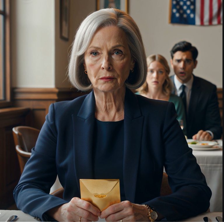 Mój syn Evan krzyknął te słowa do mnie, a jego żona Sarah siedziała tuż obok niego, przed wszystkimi na eleganckiej kolacji z okazji Dnia Matki. Ich śmiech rozbrzmiewał echem w powietrzu niczym sztylety, a każde słowo wbijało się coraz głębiej.