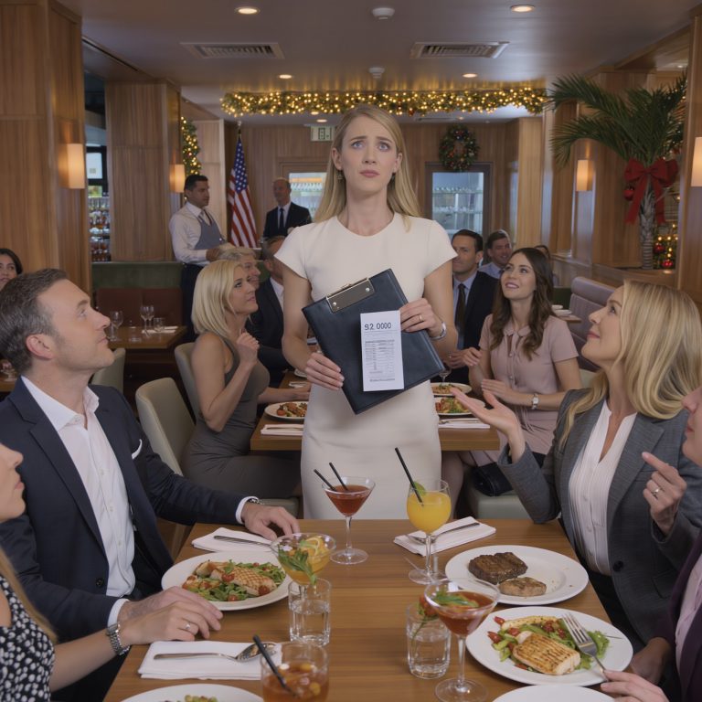 W restauracji moja siostra zwróciła się do mnie i powiedziała: „Wynoś się stąd, znajdź inny stolik. Ten jest tylko dla rodziny”. Wszyscy się śmiali, ale nikt nie stanął w mojej obronie. Potem kelner postawił przede mną rachunek na 2000 dolarów za cały obiad. Uśmiechnąłem się, wziąłem powolny łyk i zapłaciłem bez słowa. Ale zaraz potem usłyszałem za sobą głos mówiący…