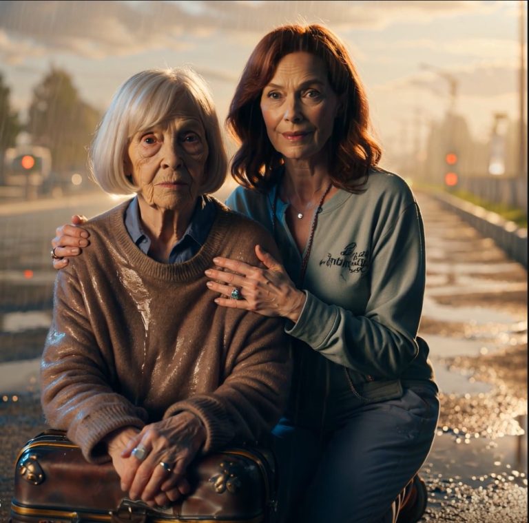 „Mój własny syn rzucił moją walizkę w deszcz i powiedział: »Jesteś tylko ciężarem«”. W wieku siedemdziesięciu dwóch lat stałam na krawężniku na Florydzie w przemoczonym swetrze i z walizką, której nie dało się zamknąć, i patrzyłam, jak moja godność spływa podjazdem wraz z wodą deszczową.