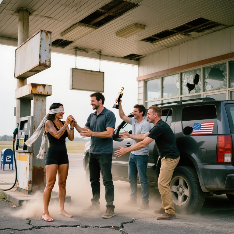 Mój mąż i jego kumple zrobili mi „żart” na urodziny. Zawiązali mi oczy, porzucili na opuszczonej stacji benzynowej i odjechali śmiejąc się. Nigdy nie wróciłam do domu. Kiedy zgłosili zaginięcie, płynęłam już do Europy. Trzy lata później zobaczyli mnie ponownie – na jachcie miliardera, jako jego żonę…