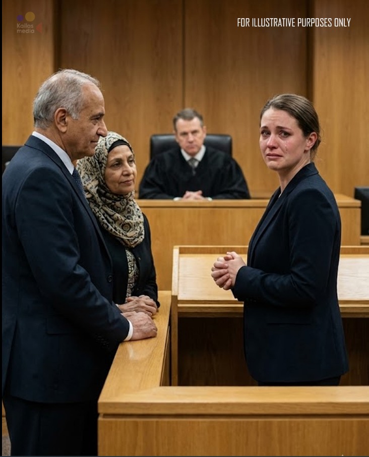 Macocha i jej były mąż weszli na salę sądową, przekonani, że mieszkanie wkrótce będzie ich własnością. Jednak gdy tylko wzrok sędziego padł na młodą kobietę, jego oczy rozszerzyły się ze zdumienia, jakby doskonale wiedział, kim ona jest.