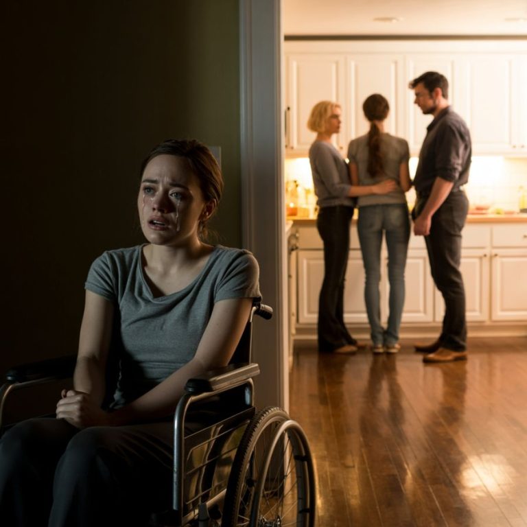 Poruszam się na wózku inwalidzkim od czasu wypadku w dzieciństwie. Pewnego dnia, wracając wcześniej z pracy, usłyszałem rozmowę rodziców ze starszą siostrą. Mama roześmiała się i powiedziała: „Jeszcze się nie zorientowała, więc nadal jesteśmy bezpieczni”. Siostra prychnęła: „Gdyby znała prawdę o wypadku, mielibyśmy duże kłopoty. Bo…”. W tym momencie oniemiałem. To, co zrobiłem, zszokowało ich wszystkich.