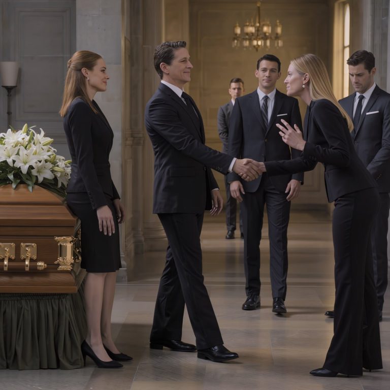 Cztery lata temu moja siostra ukradła mi bogatego narzeczonego. Na pogrzebie naszego ojca uśmiechnęła się złośliwie i powiedziała: „Biedactwo, wciąż singielka w wieku 38 lat. Mam mężczyznę, pieniądze, rezydencję”. Uśmiechnęłam się. „Poznałaś mojego męża?”. Zawołałam go – jej uśmiech zniknął, ręce drżały… Rozpoznała go od razu… i zamarła…