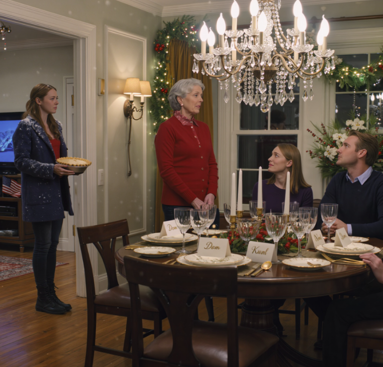 Przyjechałem do domu na święta, ale moje miejsce przy stole było zajęte. „W tym roku tylko najbliższa rodzina” – powiedziała mama, stawiając talerz przed narzeczonym mojej siostry. Wyszedłem i po cichu zakończyłem transfery czynszu i…