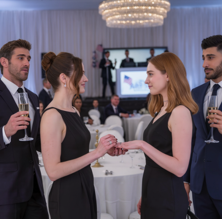 Znajomi mojego narzeczonego „żartowali”, że ma „zapasową narzeczoną”, gdybym coś schrzaniła. Zaśmiałam się: „Sprytne!”. Potem podeszłam do „zapasowej”… Wręczyłam jej pierścionek zaręczynowy za 100 dolarów i powiedziałam: „Zaloguj się, koleżko. Jest cały twój”. CISZA W POMIESZCZENIU BYŁA OGŁUSZAJĄCA…