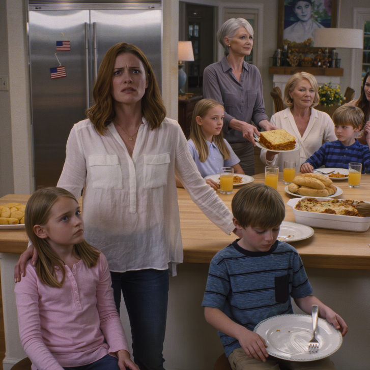 Pewnego wtorkowego wieczoru weszłam do domu teściów i zastałam moje dzieci siedzące przed całkowicie pustymi talerzami, podczas gdy ich kuzyni jedli trzecią porcję lasagne z „dobrej” porcelany. Osiemnaście minut później cicho doszłam do wniosku, że nie jestem już dla nich kimś więcej niż tylko bankomatem i że w tej rodzinie wkrótce wydarzy się coś, czego żadne z nich się nie spodziewało.