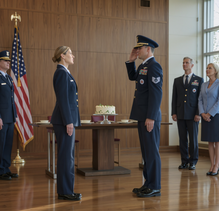 „Za naszego bohatera” – powiedziała mama, wskazując na mojego brata. Tata się roześmiał. „Może twoja siostra kiedyś zrobi coś pożytecznego”. Potem przybył jego kapitan, spojrzał na mnie – i zbladł. „To ty jesteś z Helmandu?” – wyszeptał. „Proszę pani, to zaszczyt”. Mojej rodzinie opadły szczęki.